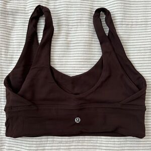 Lululemon Brown Sports Bra Size 8 NWNT